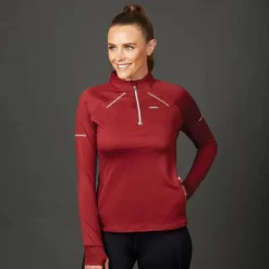 Weatherbeeta Victoria Premium Thermal Baselayer Top (Maroon)