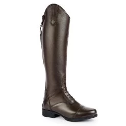 Shires Moretta Gianna Leather Riding Boots - Short Height (Brown) -Sports - Equestrian Riding 093f8 9956 brown 4 pad 1000x1000