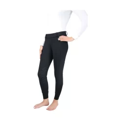 Hy Equestrian Glacial Softshell Riding Tights (Black)