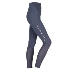 Shires Aubrion Rhythm Mesh Riding Tights (Navy) -Sports - Equestrian Riding 0c62f 8958 navy 3 pad 1000x1000
