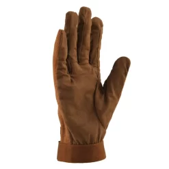 Tuffa Carbrooke Riding Gloves Adults Sizes -Sports - Equestrian Riding 13552 carbrooke glove palm brown pad 1000x1000