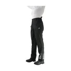 Hy Equestrian Waterproof Reflective Over Trousers (Black)
