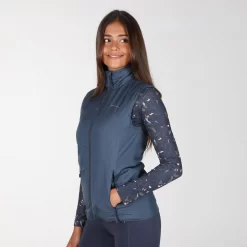 Shires Aubrion Mistral Gilet (Navy) -Sports - Equestrian Riding 21c8e 8951 navy 13 pad 1000x1000