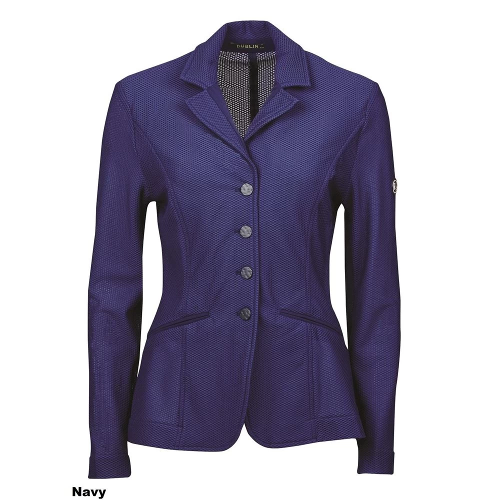 Dublin Hanna Ladies Mesh Tailored Show Jacket II 2 Dublin Hanna Ladies Mesh Tailored Show Jacket II - Image 2