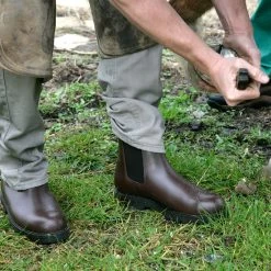 Tuffa Trojan Steel Toe Safety Boots 11 Tuffa Trojan Steel Toe Safety Boots -Sports - Equestrian Riding 29b46 tuffa trojan safety boots brown live 1500 pad 1000x1000