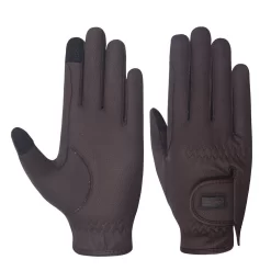 Mark Todd ProTouch Winter Gloves -Sports - Equestrian Riding 2b010 marktodd protouchgloves brown pad 1000x1000