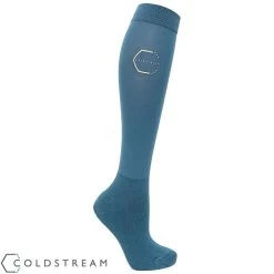 Coldstream Ednam Socks (Slate Blue)