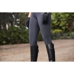 Weatherbeeta Veda Technical Tights (Pewter) -Sports - Equestrian Riding 2fa50 1010991000 pewter 2 pad 1000x1000