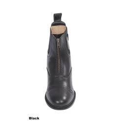 Dublin Evolution Zip Front Paddock Boots (Black) -Sports - Equestrian Riding 31a02 816427 6 pad 1000x1000