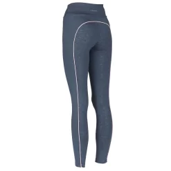 Shires Aubrion Sculpt Linear Riding Tights (Navy) -Sports - Equestrian Riding 31c08 8961 navy 2 pad 1000x1000