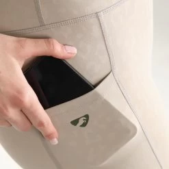 Shires Aubrion Non-Stop Riding Tights (Taupe) -Sports - Equestrian Riding 36da5 8957 taupe 4.jpg pad 1000x1000