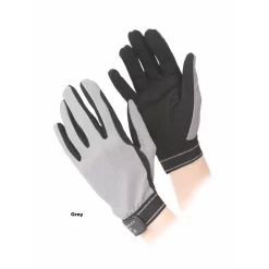 Shires Aubrion Mesh Riding Gloves - Adult -Sports - Equestrian Riding 39eb3 1079 grey pad 1000x1000