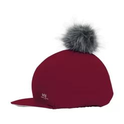 Hy Sport Active Hat Silk With Interchangeable Pom Pom (Vivid Merlot)