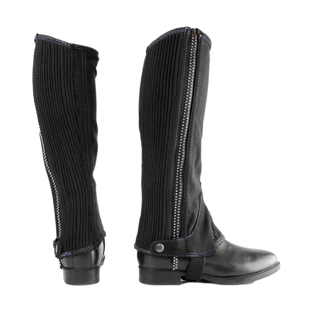 Hy Equestrian Amara Diamante Half Chaps