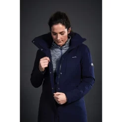 Weatherbeeta Ladies Kyla Technical Waterproof Long Line Jacket (Navy) -Sports - Equestrian Riding 447c4 1000586003 wb kyla jacket2 image hero pad 1000x1000