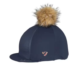 Shires Aubrion Team Hat Cover (Navy Blue)