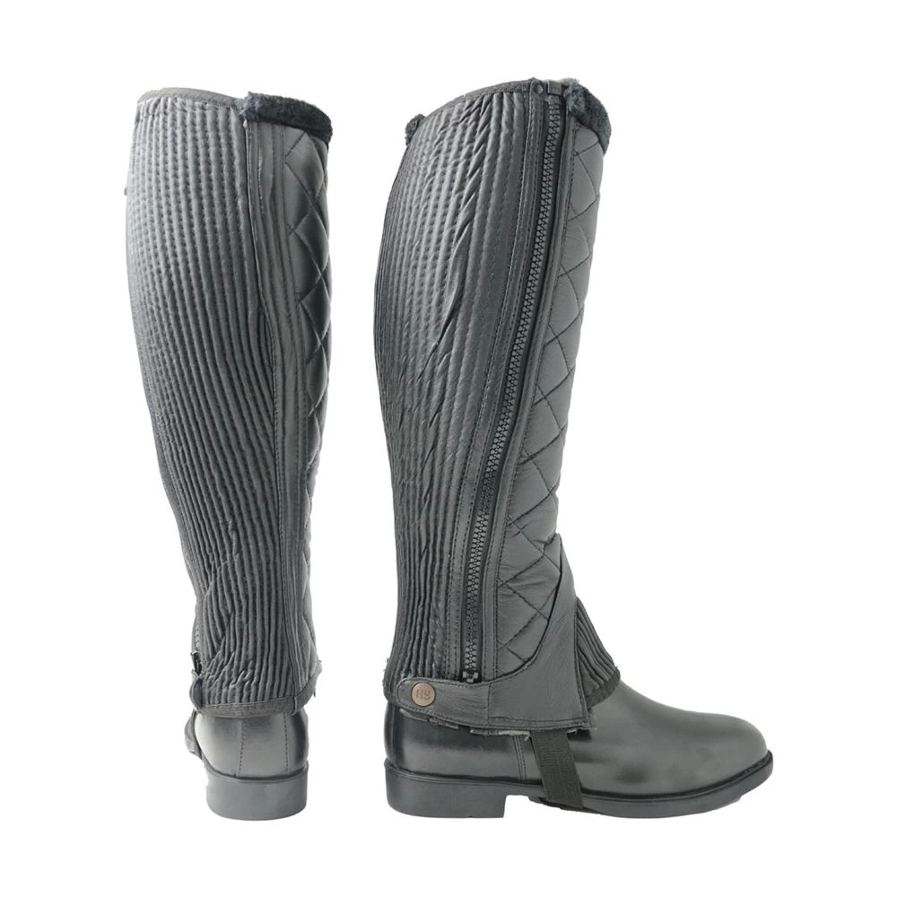 Hy Equestrian Winter Quilted Half Chaps 1 Hy Equestrian Winter Quilted Half Chaps