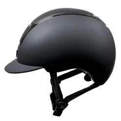 Shires Karben Avena Riding Hat (Black) -Sports - Equestrian Riding 57f81 6515 black 2 pad 1000x1000