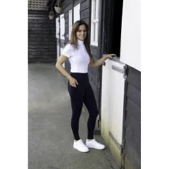 Hy Equestrian Melton Riding Tights (Black)