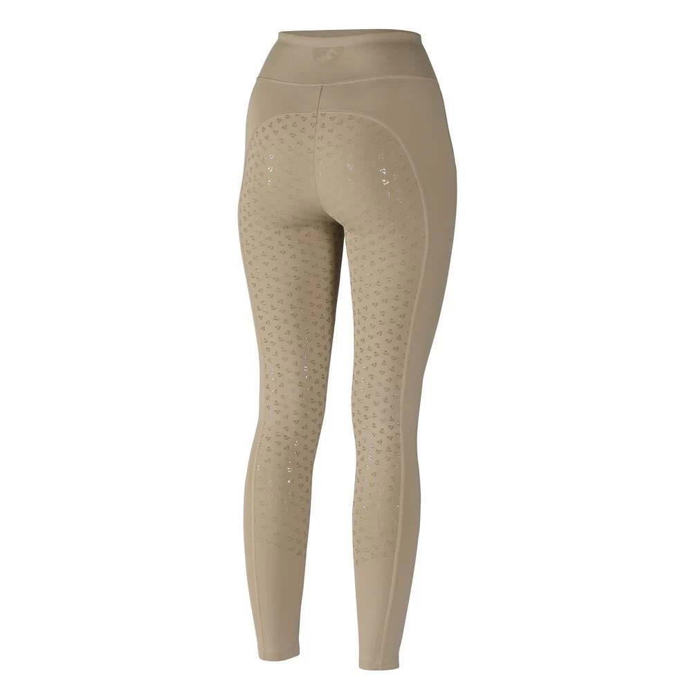 Shires Aubrion Hudson Riding Tights (Beige) 2 Shires Aubrion Hudson Riding Tights (Beige) - Image 2