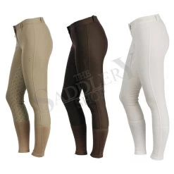 Horseware AA Platinum Collection Ladies Summer Silicon Breeches (Chocolate 30") *Clearance*