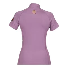 Shires Aubrion Team Short Sleeve Base Layer (Mauve) -Sports - Equestrian Riding 6981f 8598 mauve 1 pad 1000x1000