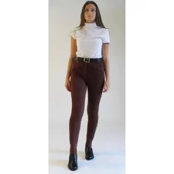 Gallop Ladies Classic Plain Jodhpurs (Brown)