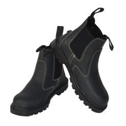 Rhinegold Nero Steel Toe Cap Boots (Black)