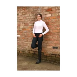Hy Equestrian Glacial Softshell Riding Tights (Black) -Sports - Equestrian Riding 71a0a pr 33867 hy equestrian glacial softshell riding tights 13 pad 1000x1000