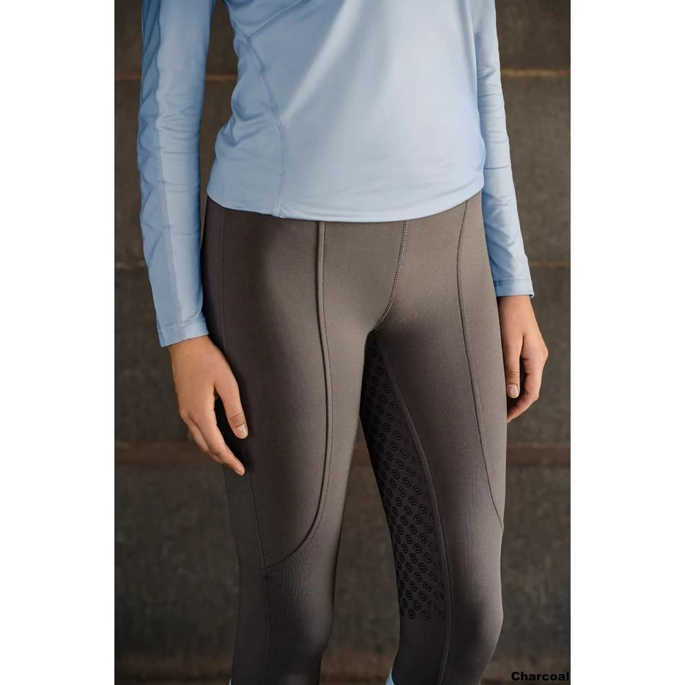 Dublin Performance Cool-It Gel Riding Tights (Charcoal) 1 Dublin Performance Cool-It Gel Riding Tights (Charcoal)