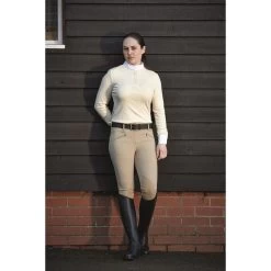 Dublin Ladies Longmoor Long Sleeve Competition Stock Shirt