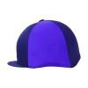 Hy Equestrian Two Tone Hat Cover (Navy/Purple)
