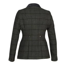 Shires Aubrion Saratoga Ladies Jacket (Dark Green Check) -Sports - Equestrian Riding 93962 9785 drkgrnck 1 pad 1000x1000