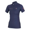 Shires Aubrion Team Short Sleeve Base Layer (Navy Blue)