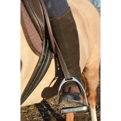 Tuffa Endurance Boot (Riding Trainers) -Sports - Equestrian Riding a4889 tuffa endurance trainers brown suede chaps fwd pad 1000x1000