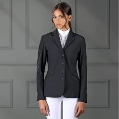 Shires Aubrion Bolton Show Jacket (Black)