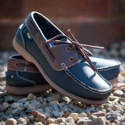 Gallop Deck Shoe (Navy)
