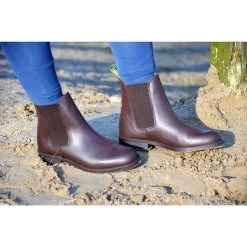 Tuffa Polo Jodhpur Boots (Sizes Eu35 - Eu38) -Sports - Equestrian Riding b8e2e tuffa polo boots brown live 1500 pad 1000x1000 1