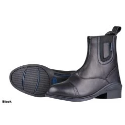 Dublin Evolution Waterproof Zip Front Paddock Boots (Black) -Sports - Equestrian Riding bd0f9 1001731007 pad 1000x1000