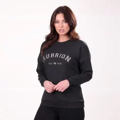 Shires Aubrion Serene Sweatshirt (Black) -Sports - Equestrian Riding be1e4 8952 black 10 pad 1000x1000