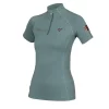 Shires Aubrion Team Short Sleeve Base Layer (Sage)