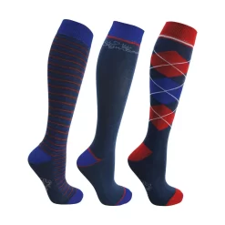 Hy Signature Socks (Pack Of 3) Adult