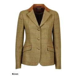 Dublin Adults Albany Tweed Suede Collar Tailored Jacket