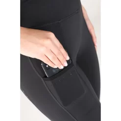 Shires Aubrion Hudson Riding Tights (Black) -Sports - Equestrian Riding cefd7 8112 black 3 9mfvm08bgqotgniv pad 1000x1000