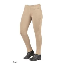Dublin Supa-Fit Pull On Knee Patch Jodhpurs (Beige)