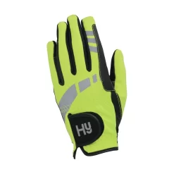 Hy Equestrian Extreme Reflective Softshell Gloves - Adults