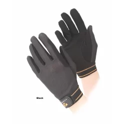 Shires Aubrion Mesh Riding Gloves - Adult