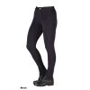 Saxon Warm Up Cotton Stretch Ladies Jodhpurs (Black)
