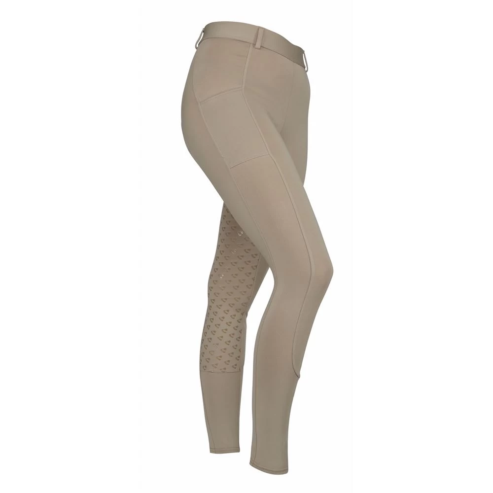 Shires Aubrion Albany Ladies Riding Tights (Beige) 1 Shires Aubrion Albany Ladies Riding Tights (Beige)