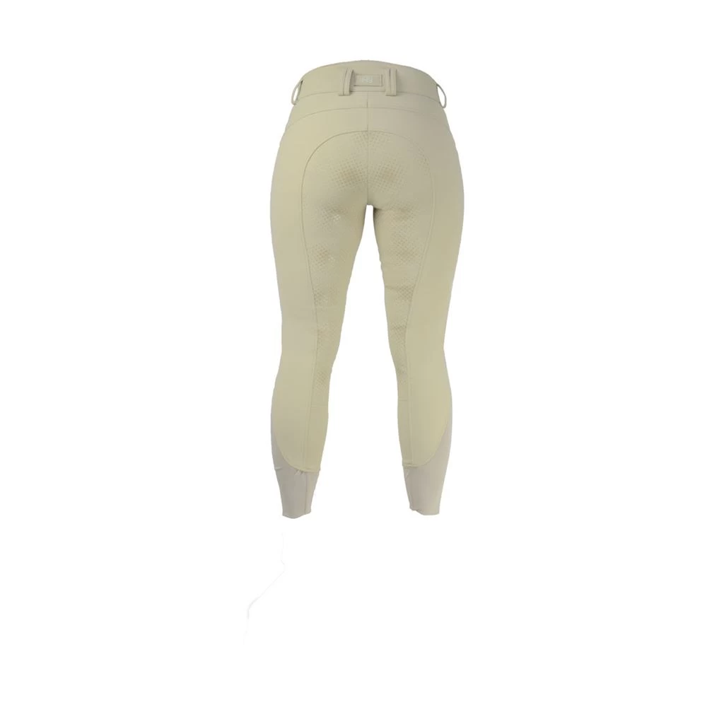 Hy Equestrian Arctic Softshell Ladies Breeches (Beige) - Image 3